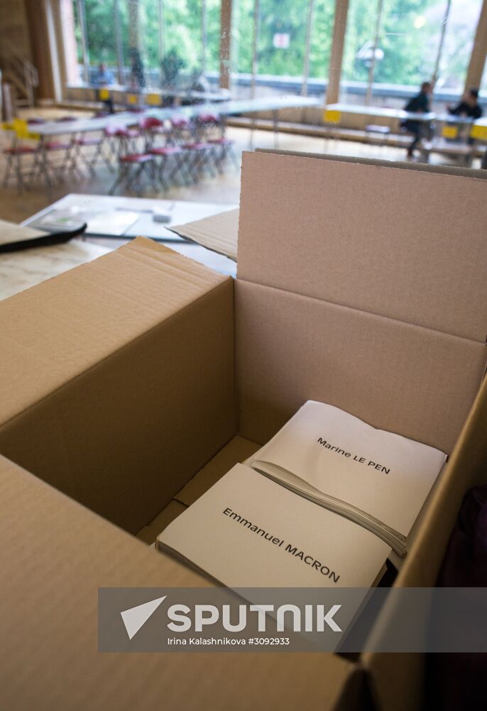 Second round of presidential election in France