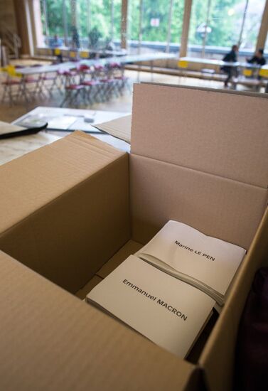 Second round of presidential election in France