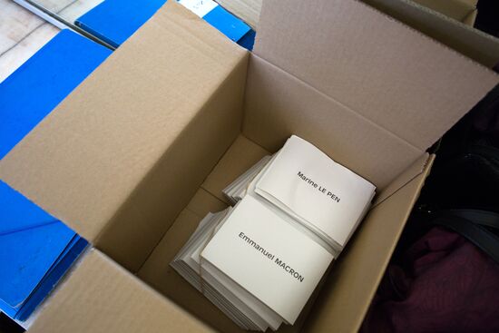 Second round of presidential election in France