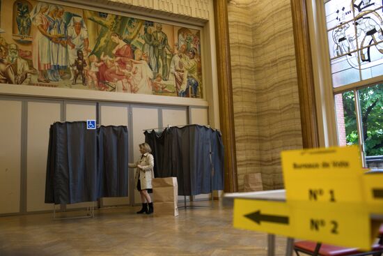 Second round of presidential election in France