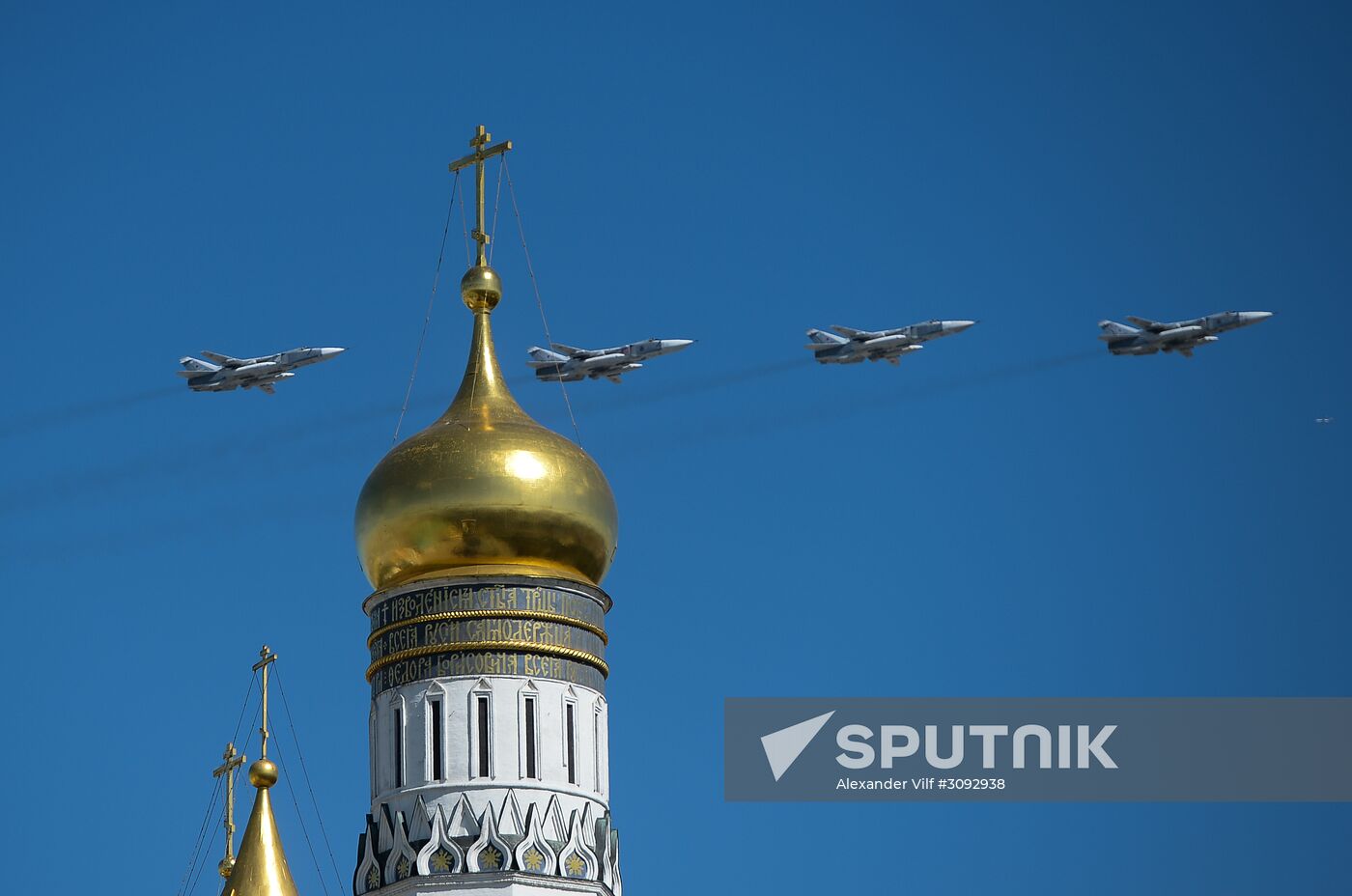Dress rehearsal of military parade marking 72nd anniversary of Victory in Great Patriotic War
