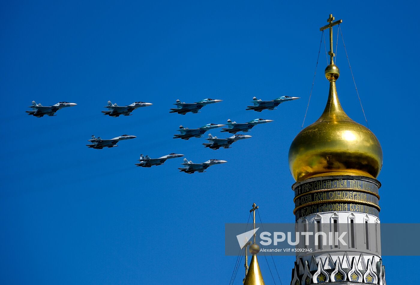 Dress rehearsal of military parade marking 72nd anniversary of Victory in Great Patriotic War
