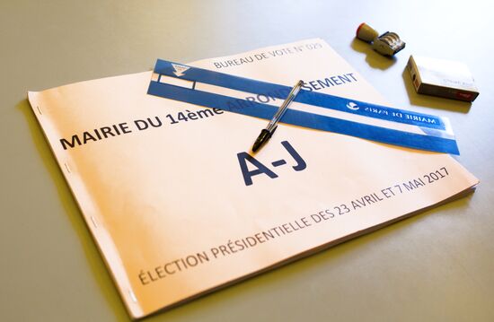 Second round of presidential election in France