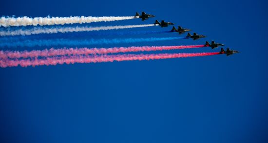 Dress rehearsal of military parade marking 72nd anniversary of Victory in Great Patriotic War