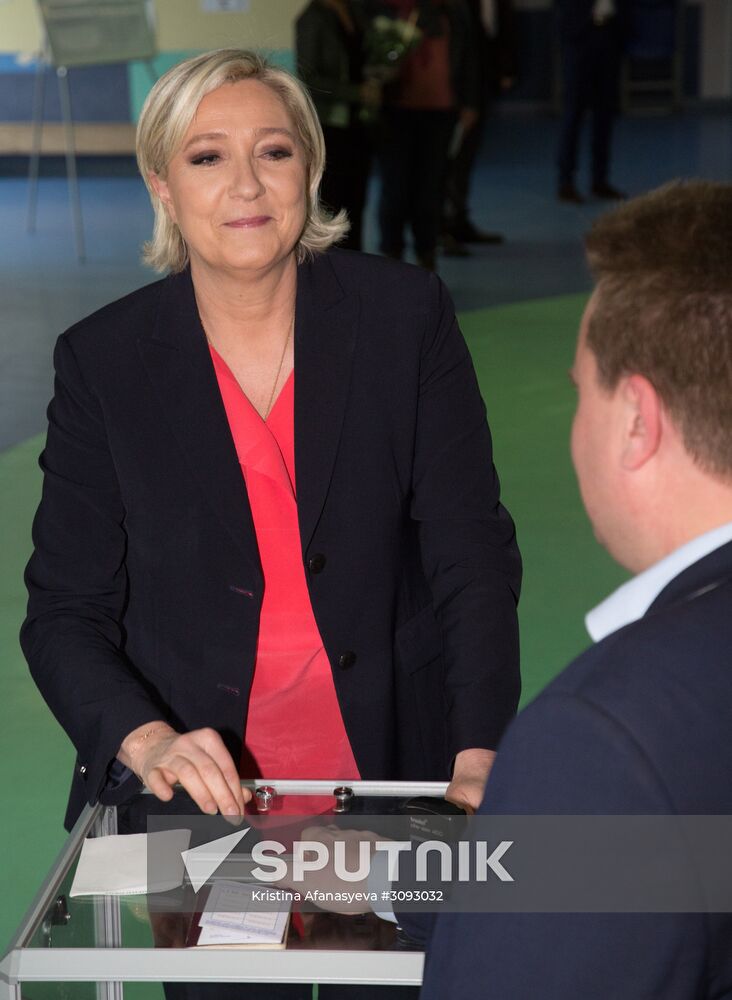 Second round of presidential election in France