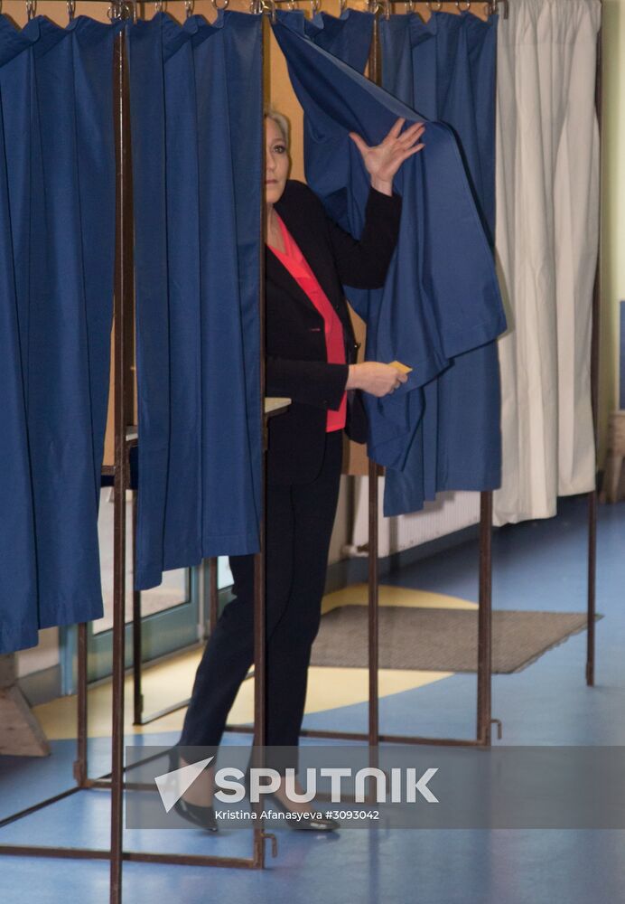 Second round of presidential election in France