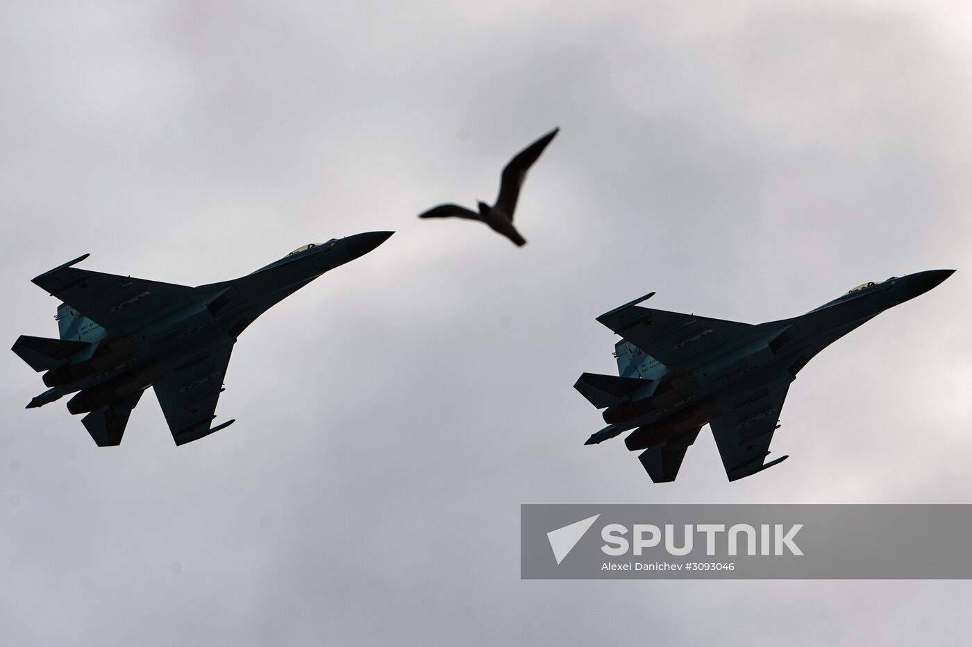 Run-through of Victory Day parade in St. Petersburg
