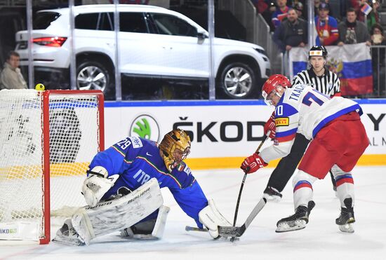 2017 IIHF World Championship. Italy vs. Russia