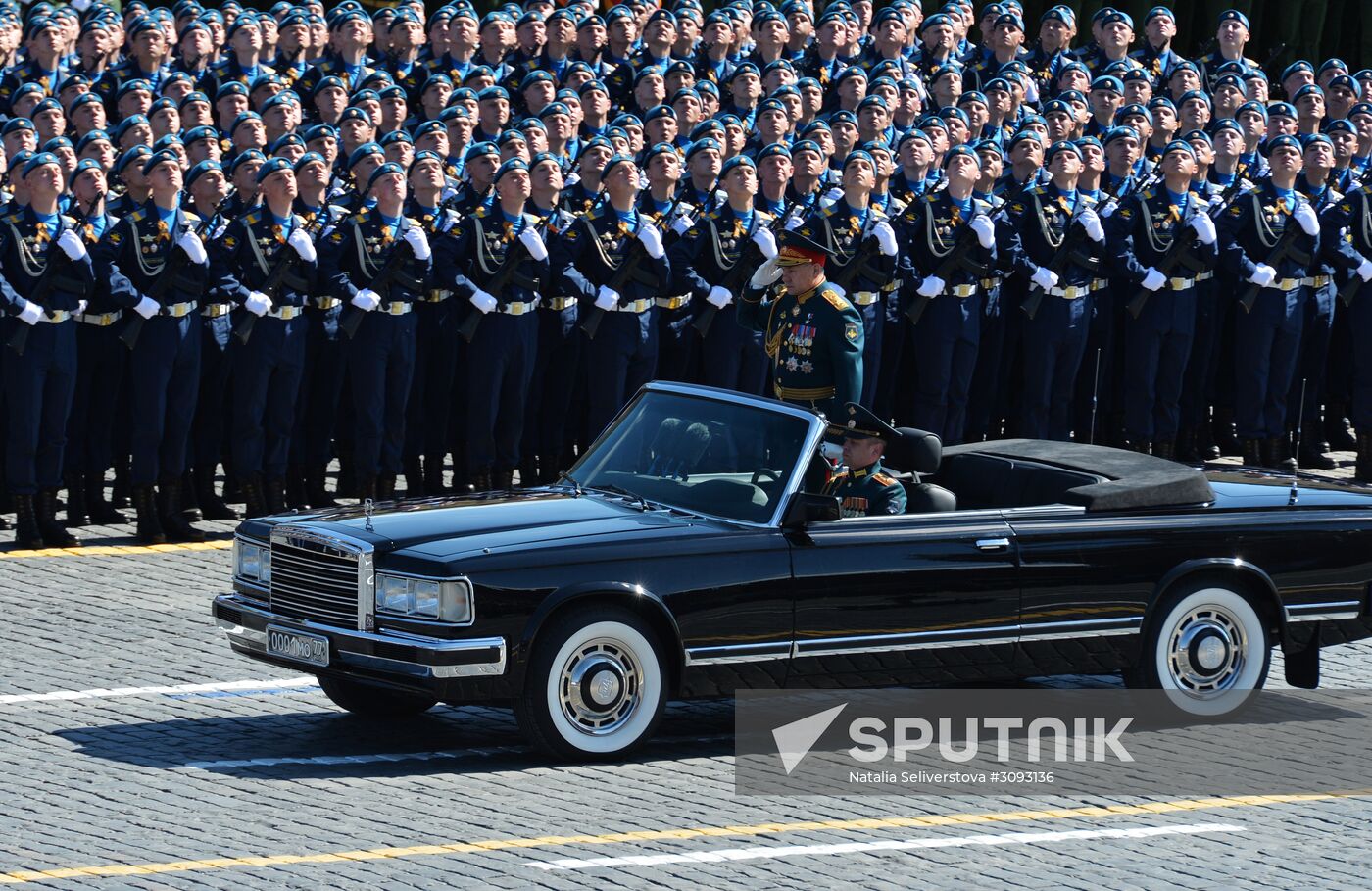 Dress rehearsal of military parade marking 72nd anniversary of Victory in Great Patriotic War