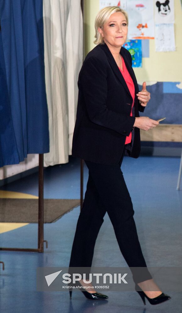 Second round of presidential election in France
