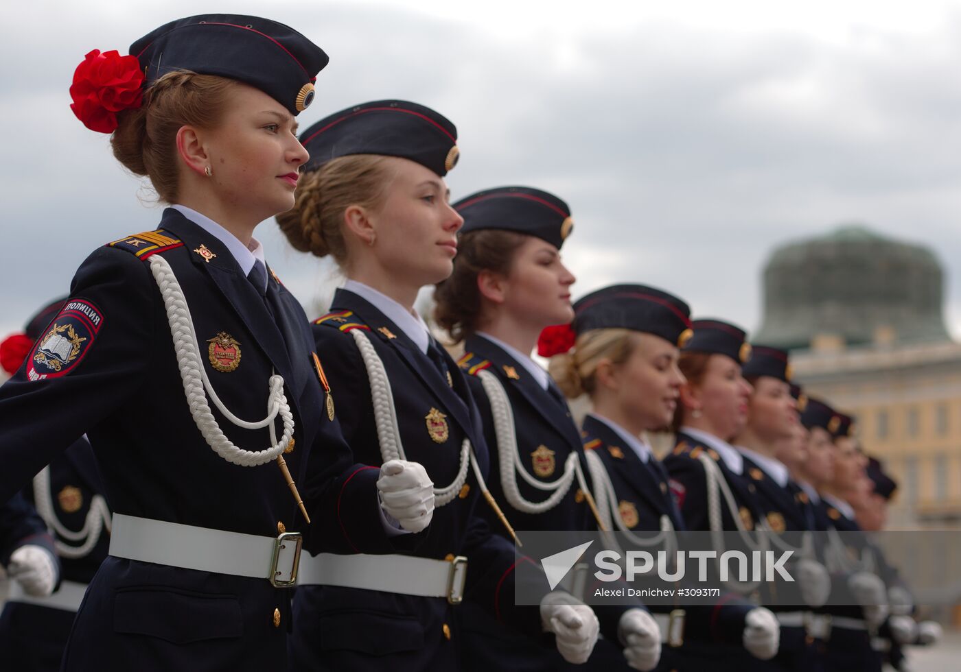 Run-through of Victory Day parade in St. Petersburg