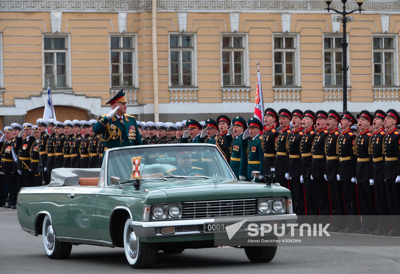 Final rehearsal of Victory Day parade in St. Petersburg