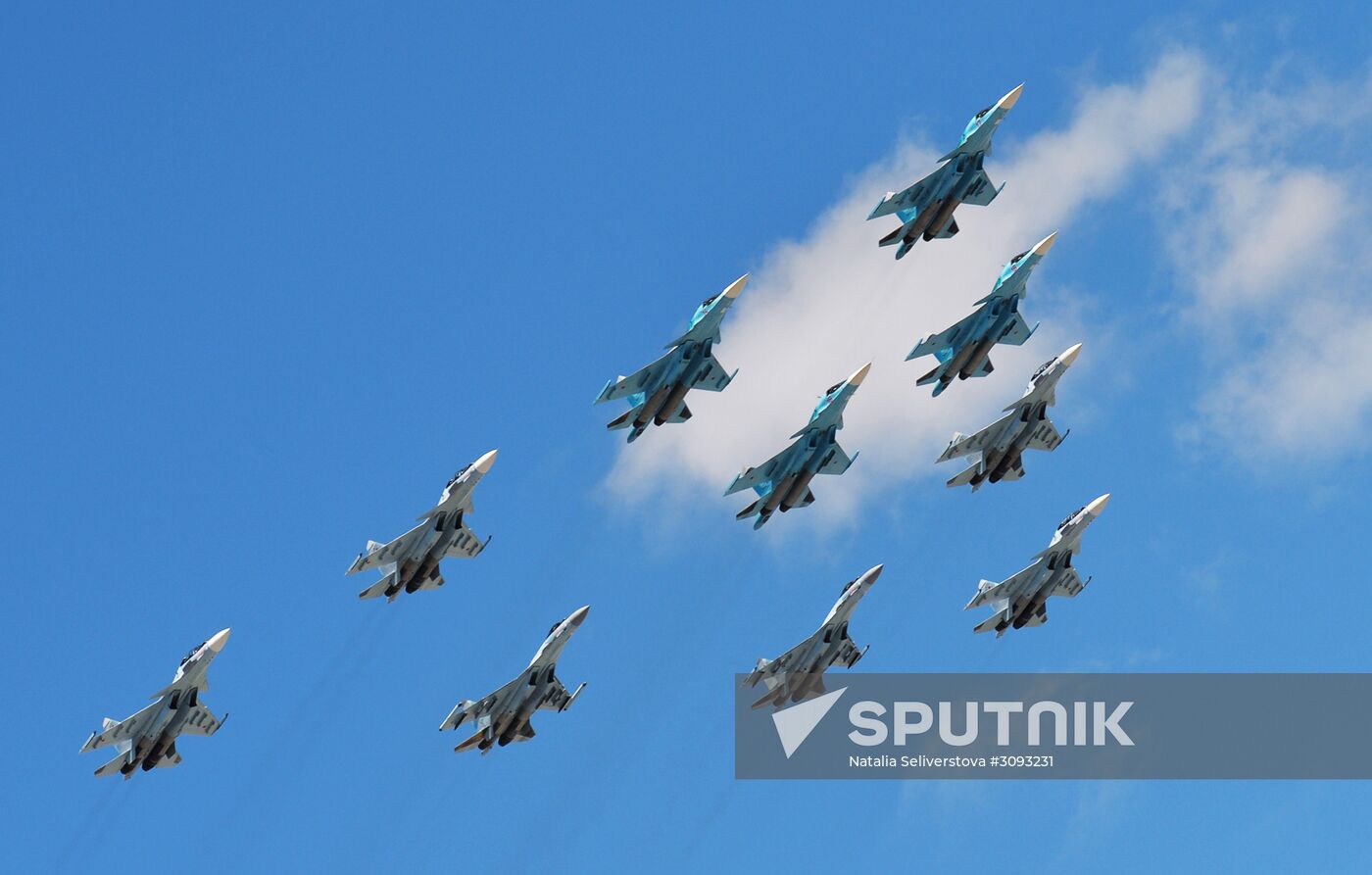 Dress rehearsal of military parade marking 72nd anniversary of Victory in Great Patriotic War
