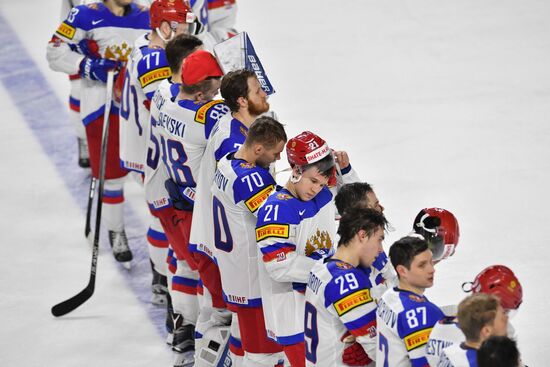 2017 IIHF World Championship. Italy vs. Russia
