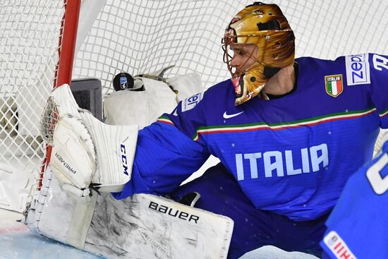 2017 IIHF World Championship. Italy vs. Russia