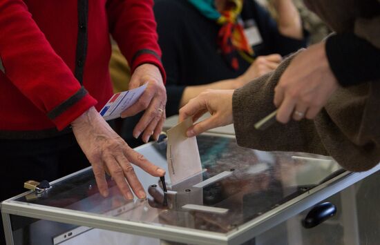 Second round of presidential election in France