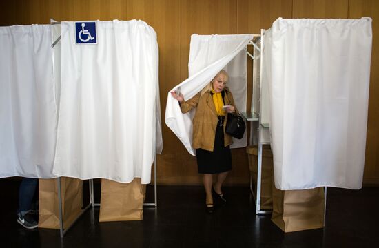 Second round of presidential election in France