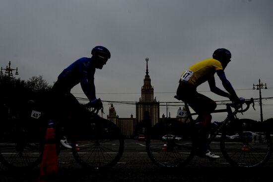 Cycling. The Five Rings of Moscow. Vorobyovskoye Ring
