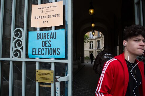 Second round of presidential election in France