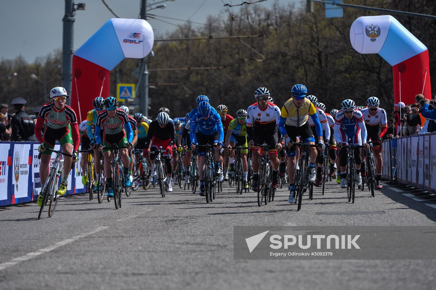 Cycling. The Five Rings of Moscow. Vorobyovskoye Ring