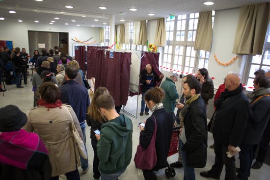 Second round of presidential election in France
