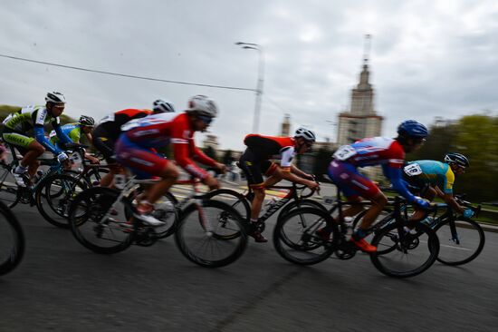 Cycling. The Five Rings of Moscow. Vorobyovskoye Ring