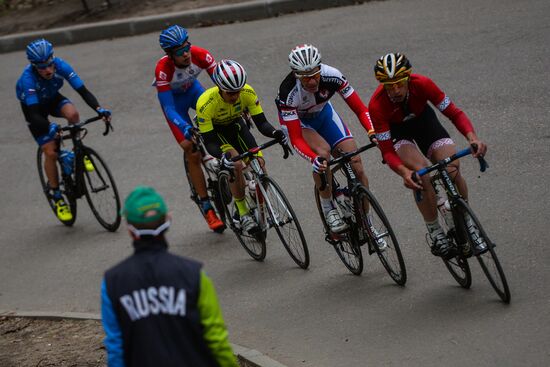 Cycling. The Five Rings of Moscow. Vorobyovskoye Ring