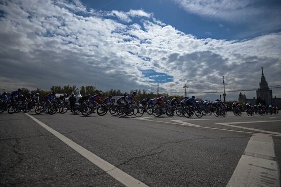 Cycling. The Five Rings of Moscow. Vorobyovskoye Ring