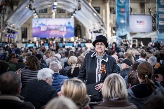 Turetsky Choir performs war songs in Berlin
