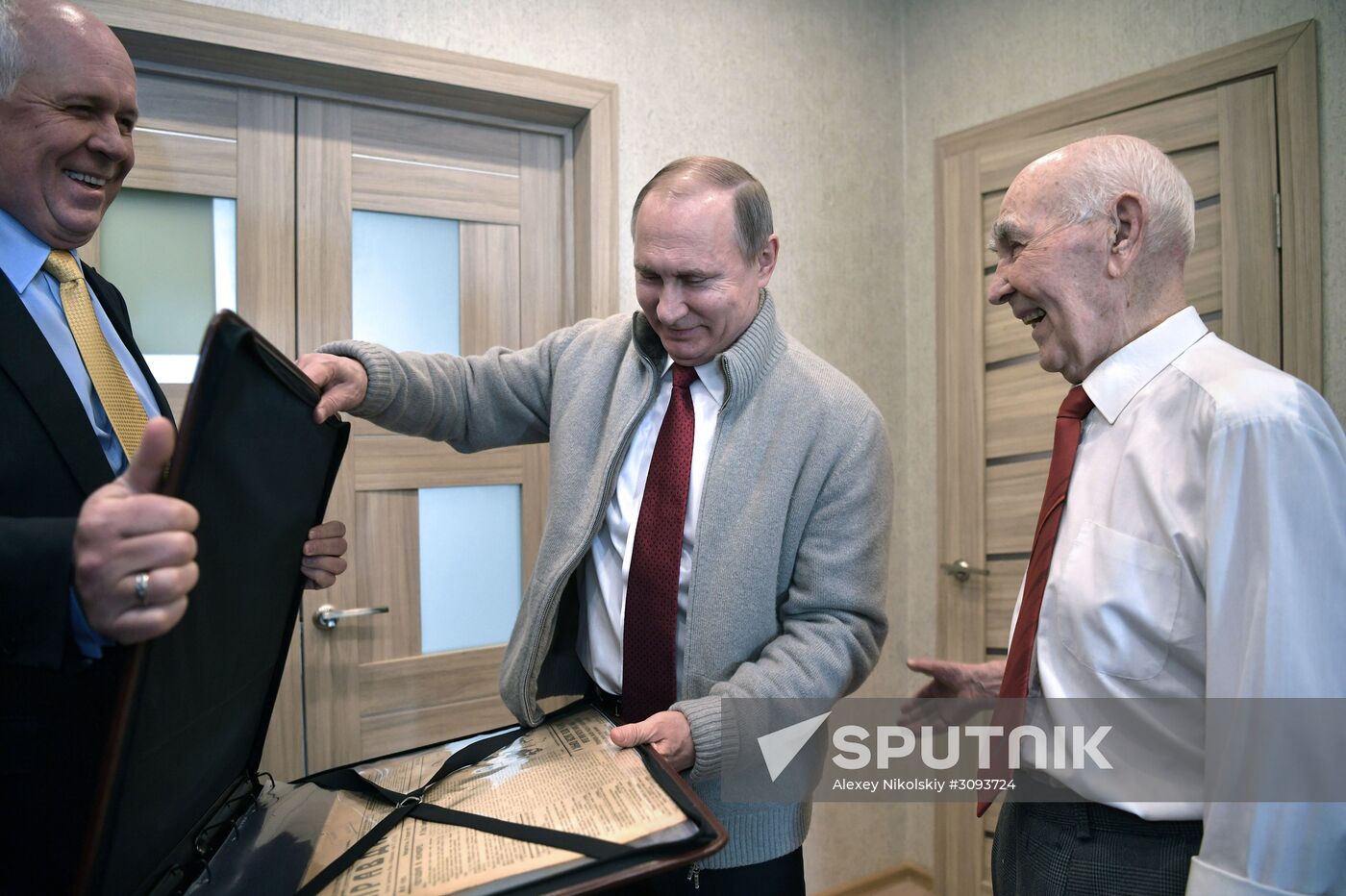 Russian President Vladimir Putin visited former KGB representative