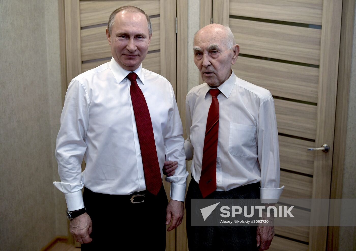 Russian President Vladimir Putin visited former KGB representative