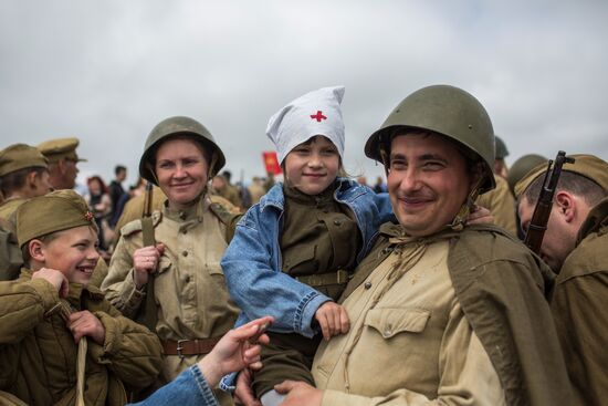 Vysota Gornaya international festival in Sevastopol