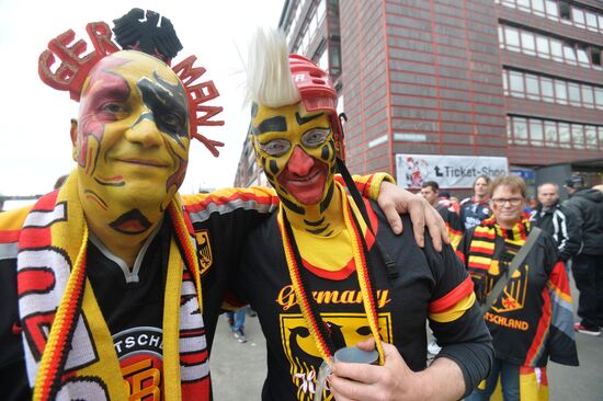 2017 IIHF World Championship. Germany vs. Russia