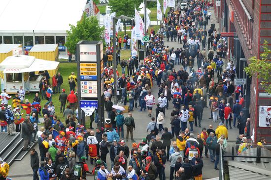 2017 IIHF World Championship. Germany vs. Russia