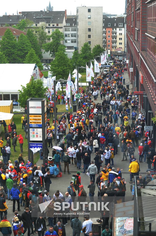 2017 IIHF World Championship. Germany vs. Russia