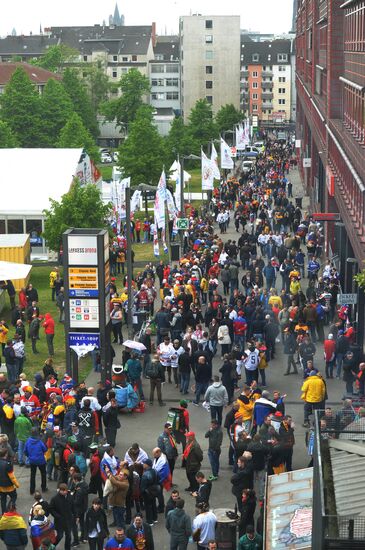 2017 IIHF World Championship. Germany vs. Russia