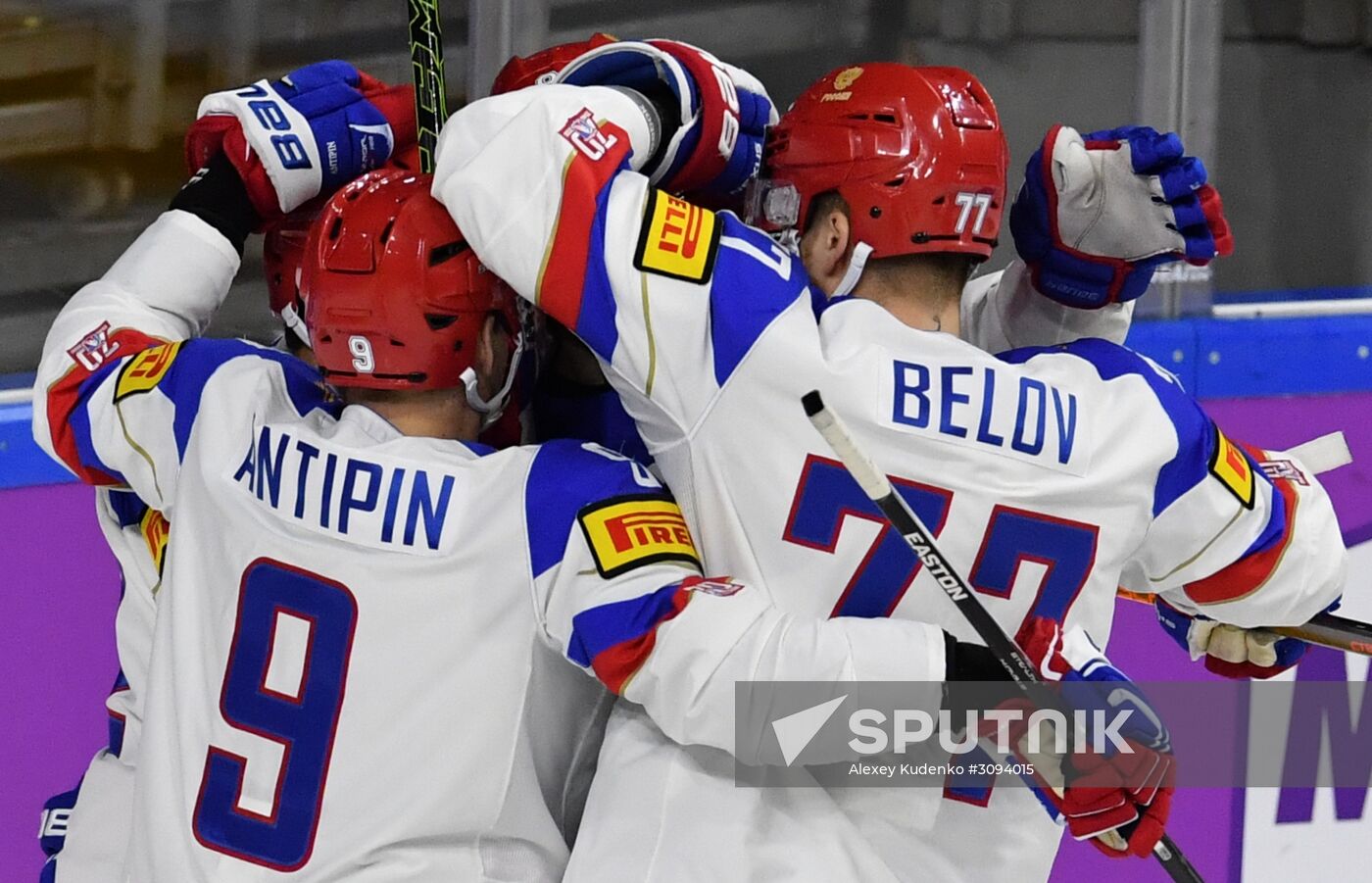 2017 IIHF World Championship. Germany vs. Russia