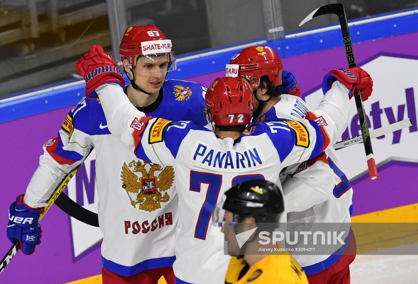 2017 IIHF World Championship. Germany vs. Russia