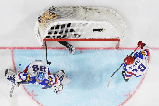 2017 IIHF World Championship. Germany vs. Russia