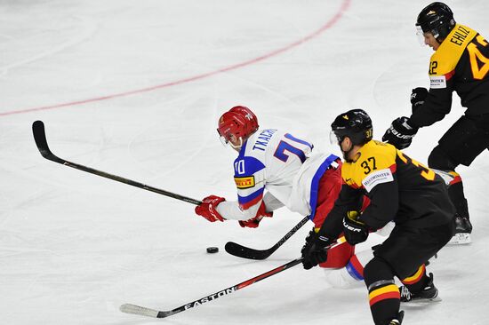 2017 IIHF World Championship. Germany vs. Russia