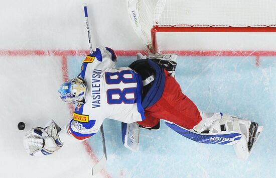 2017 IIHF World Championship. Germany vs. Russia