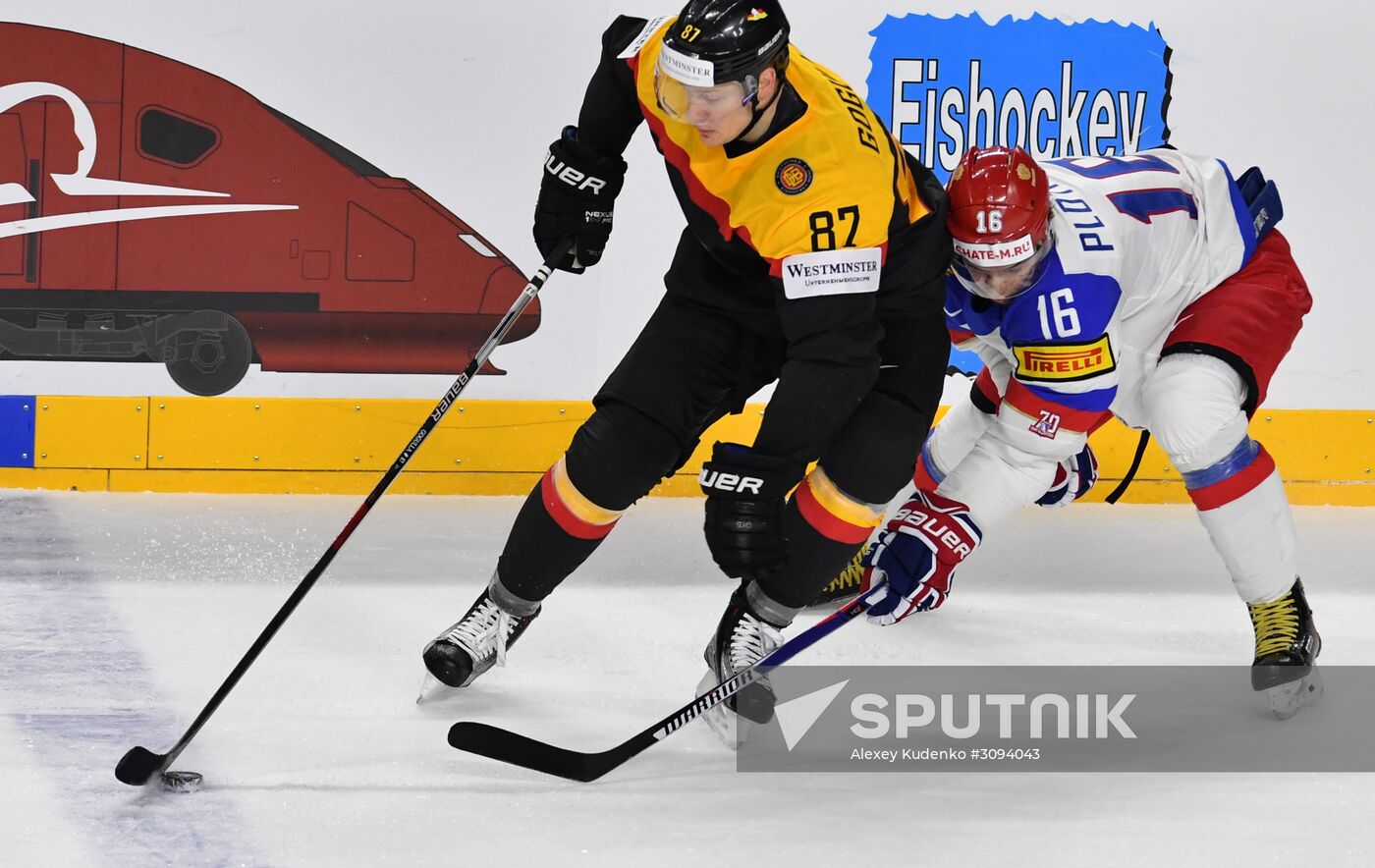 2017 IIHF World Championship. Germany vs. Russia