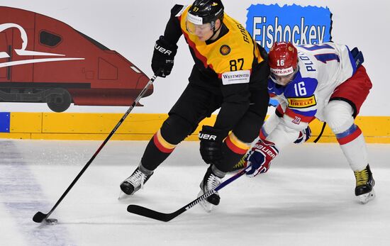 2017 IIHF World Championship. Germany vs. Russia