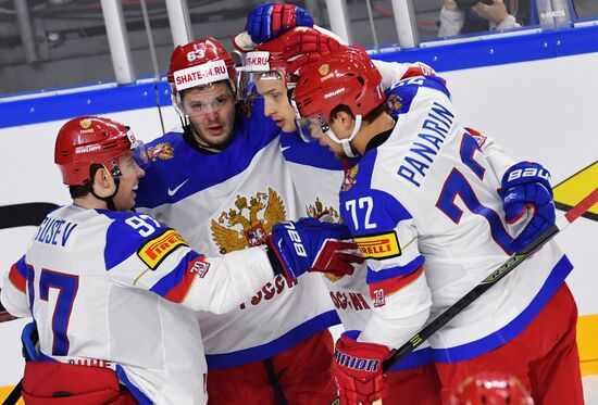 2017 IIHF World Championship. Germany vs. Russia