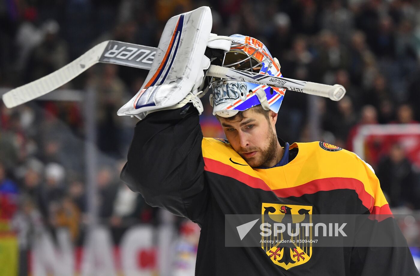 2017 IIHF World Championship. Germany vs. Russia
