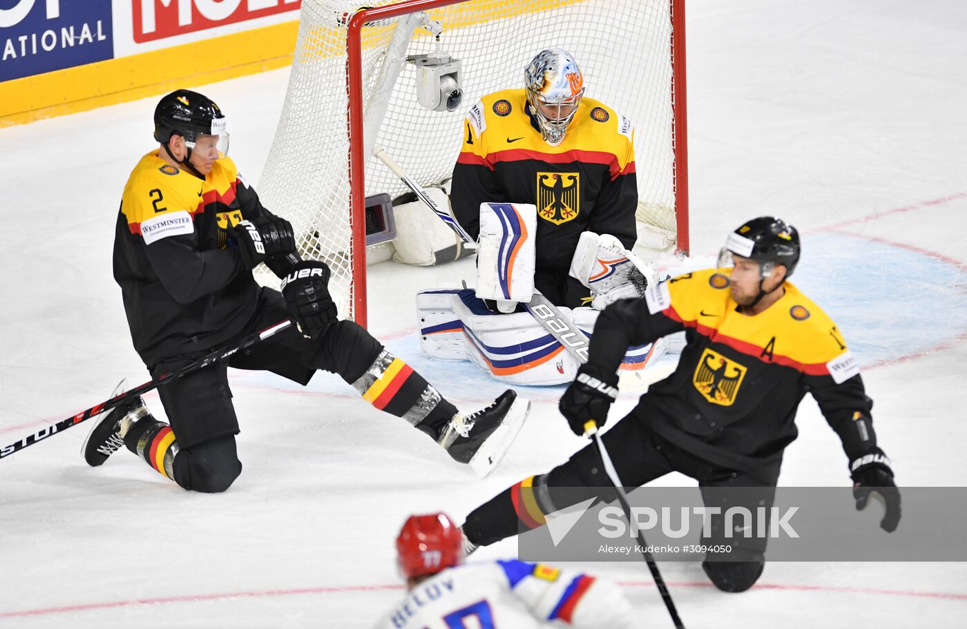 2017 IIHF World Championship. Germany vs. Russia