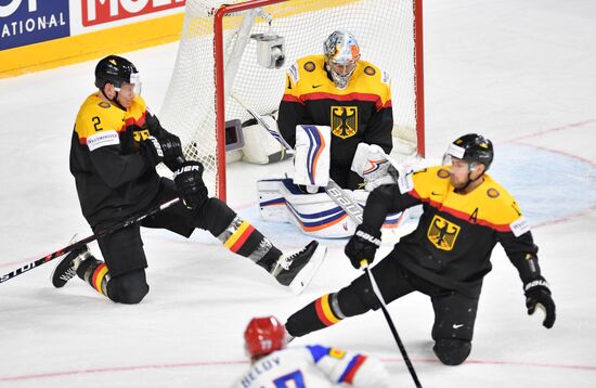 2017 IIHF World Championship. Germany vs. Russia