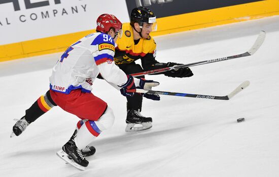 2017 IIHF World Championship. Germany vs. Russia