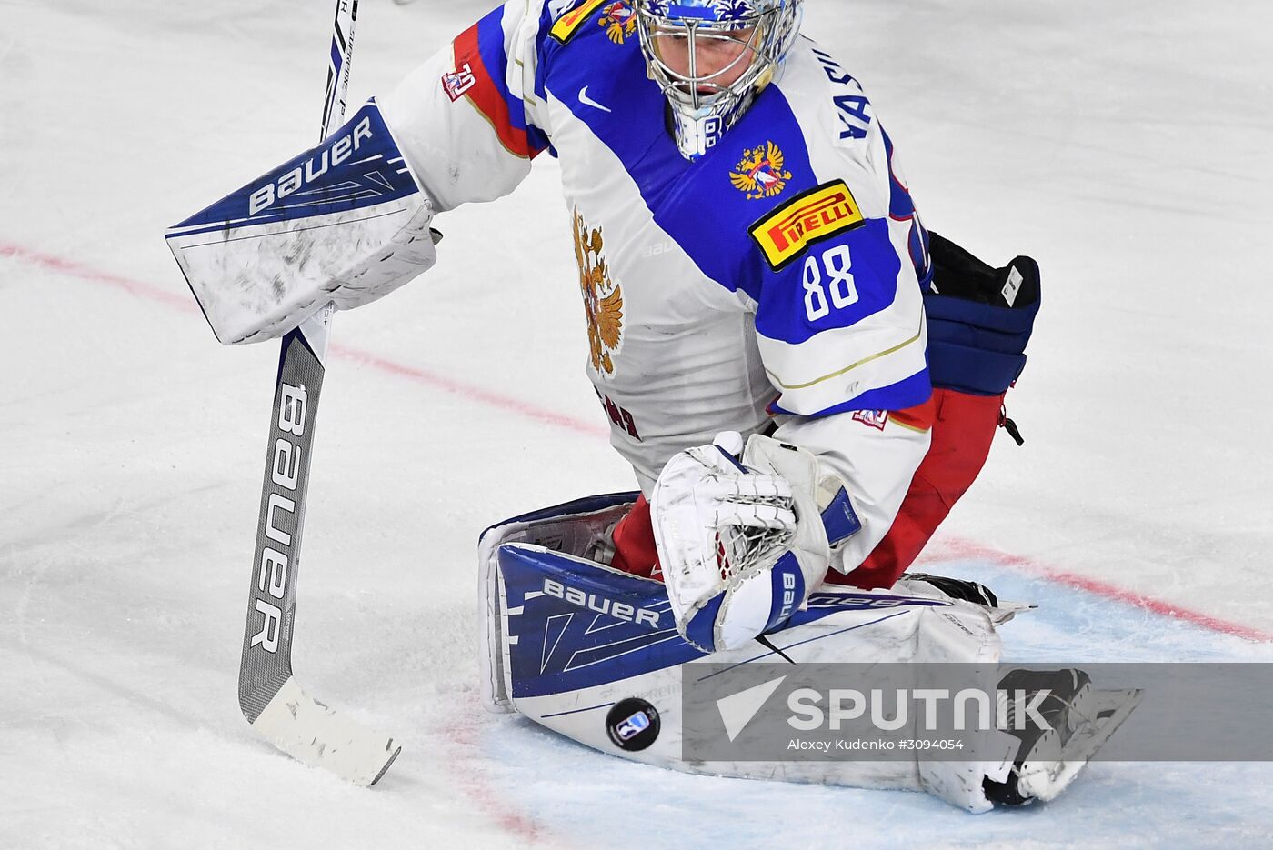 2017 IIHF World Championship. Germany vs. Russia