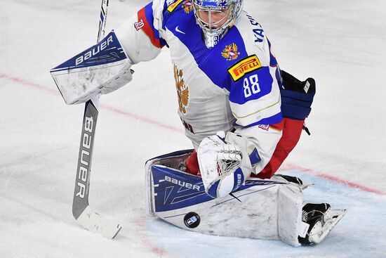 2017 IIHF World Championship. Germany vs. Russia
